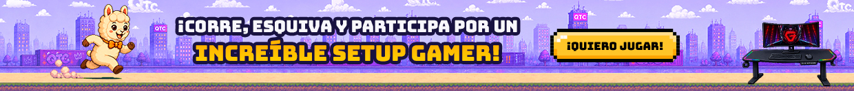 Corre, esquiva y gana un increíble setup gamer - Quiero jugar